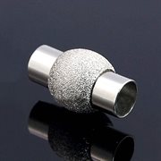 Magnetlås af rustfri stål. Stardust. 20 mm. 6 mm hul
